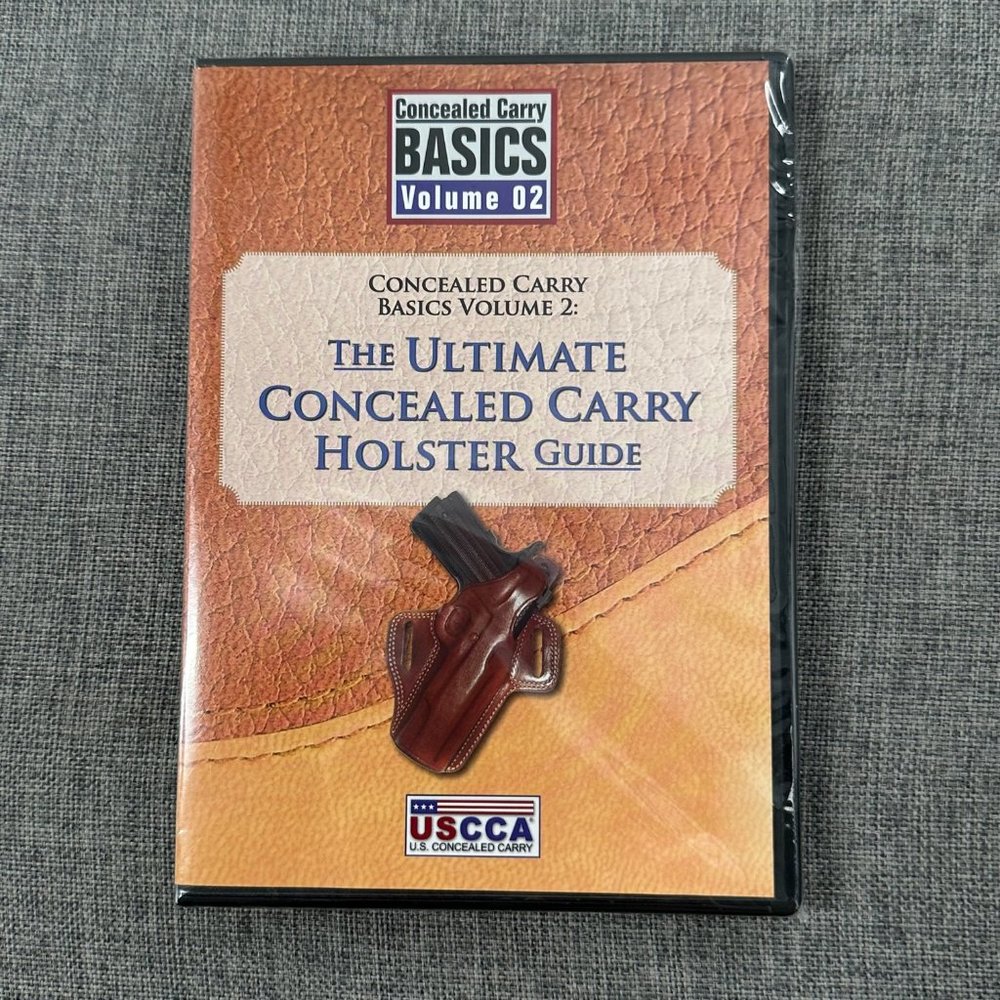 The ultimate Concealed Carry Holster Guide Basics Volume 02 DVD Brand New